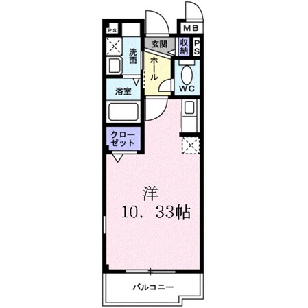 富木駅 徒歩20分 2階の物件間取画像